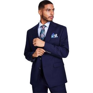 Tayion Collection Mens Classic Fit Two Button Blazer Jacket, NWT